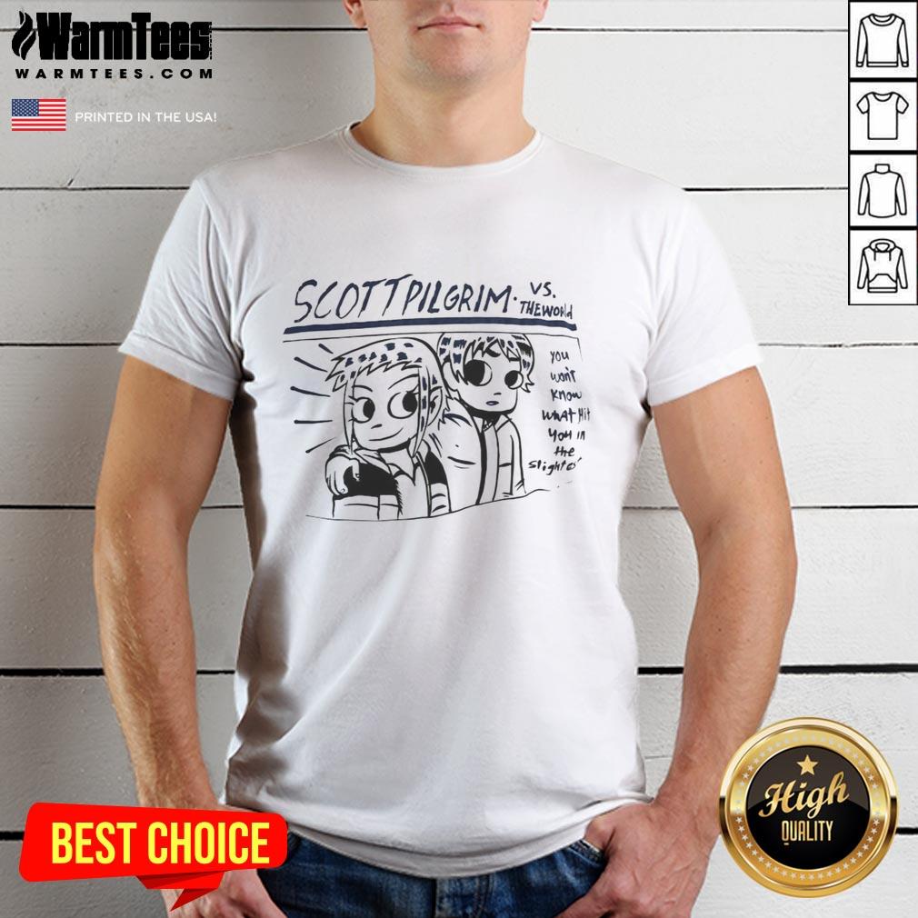 Premium Scott Pilgrim Vs The World You Won't Know What Hit You T-Shirt