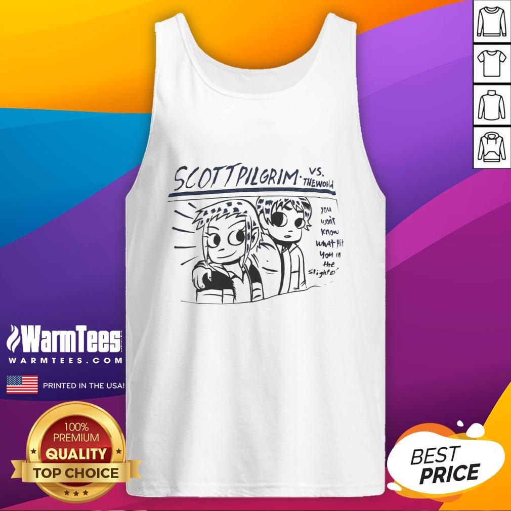 Premium Scott Pilgrim Vs The World You Won't Know What Hit You T-Shirt - Image 4