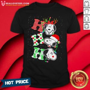 Top Snoopy’s Ho Ho Ho Merry Christmas 2020 Shirt