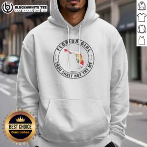 Alternative view of Good Florida Girl Thou Shalt Not Try Me Mood 24 7 State Shirt