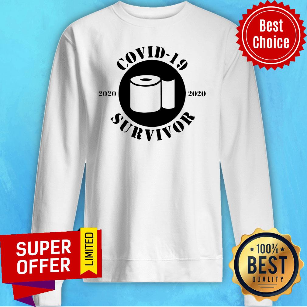 Awesome Coronavirus Survivor 2020 – Pandemic Shirt - Image 2