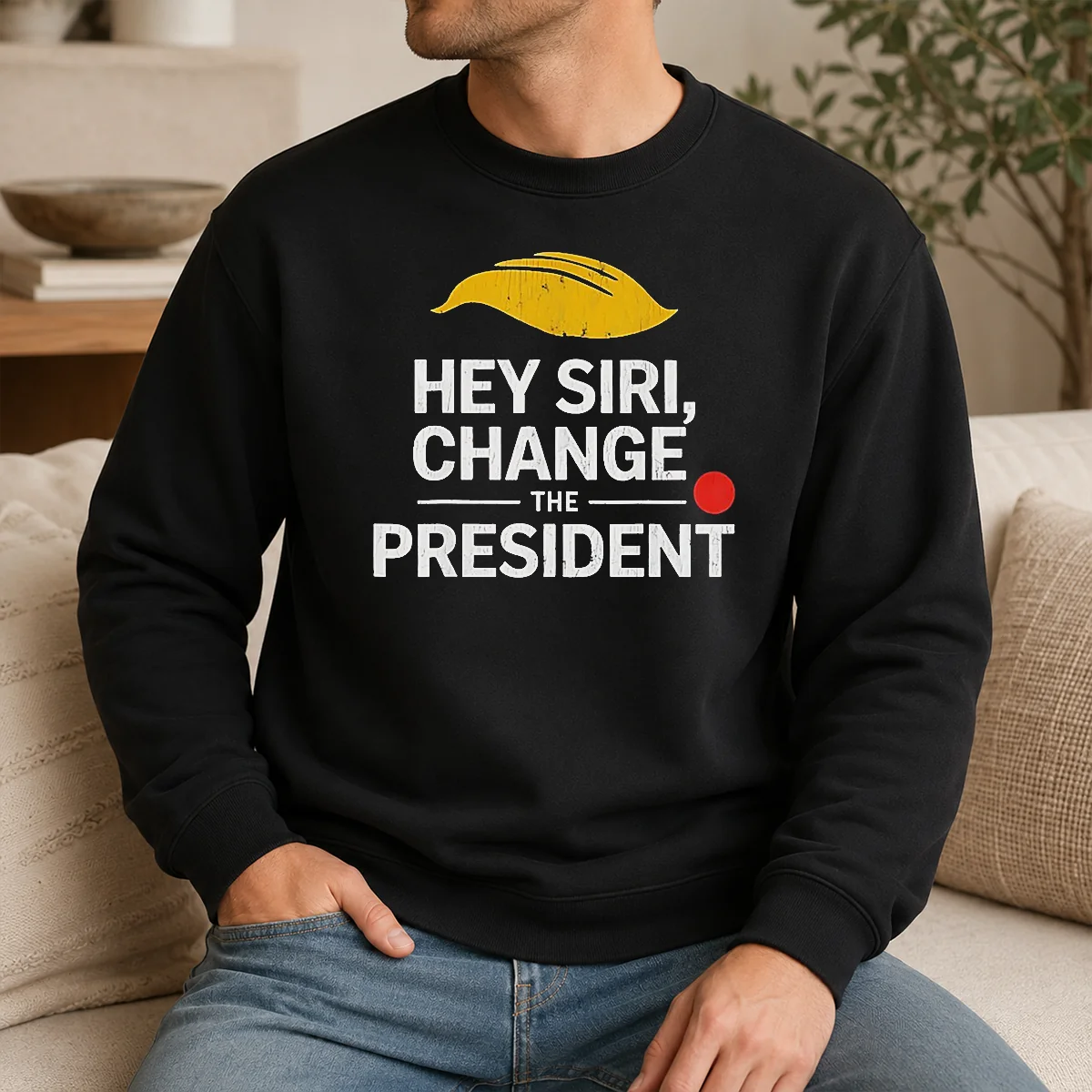 Hot Good Hey Siri Change The President US Shirt - Image 7