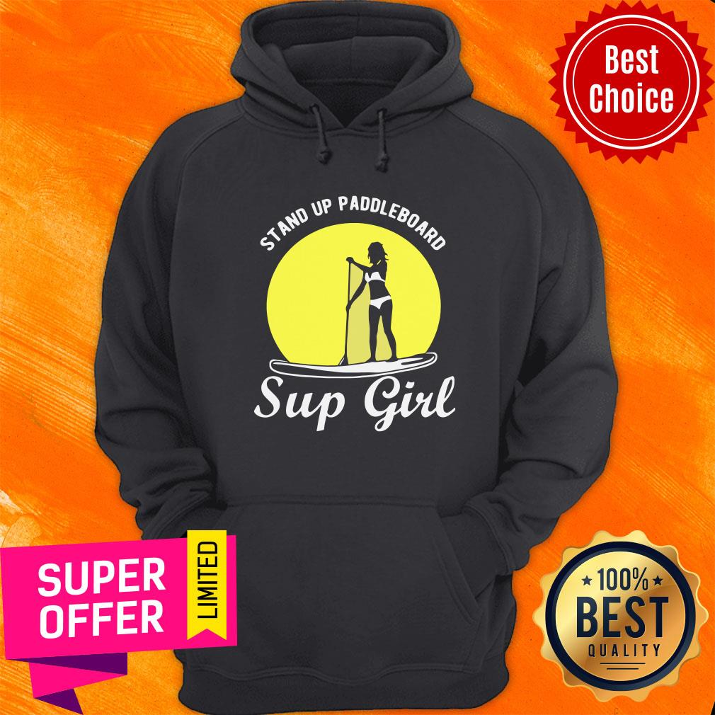 SUP Girl Stand Up Paddleboard Girl Shirt - Image 5