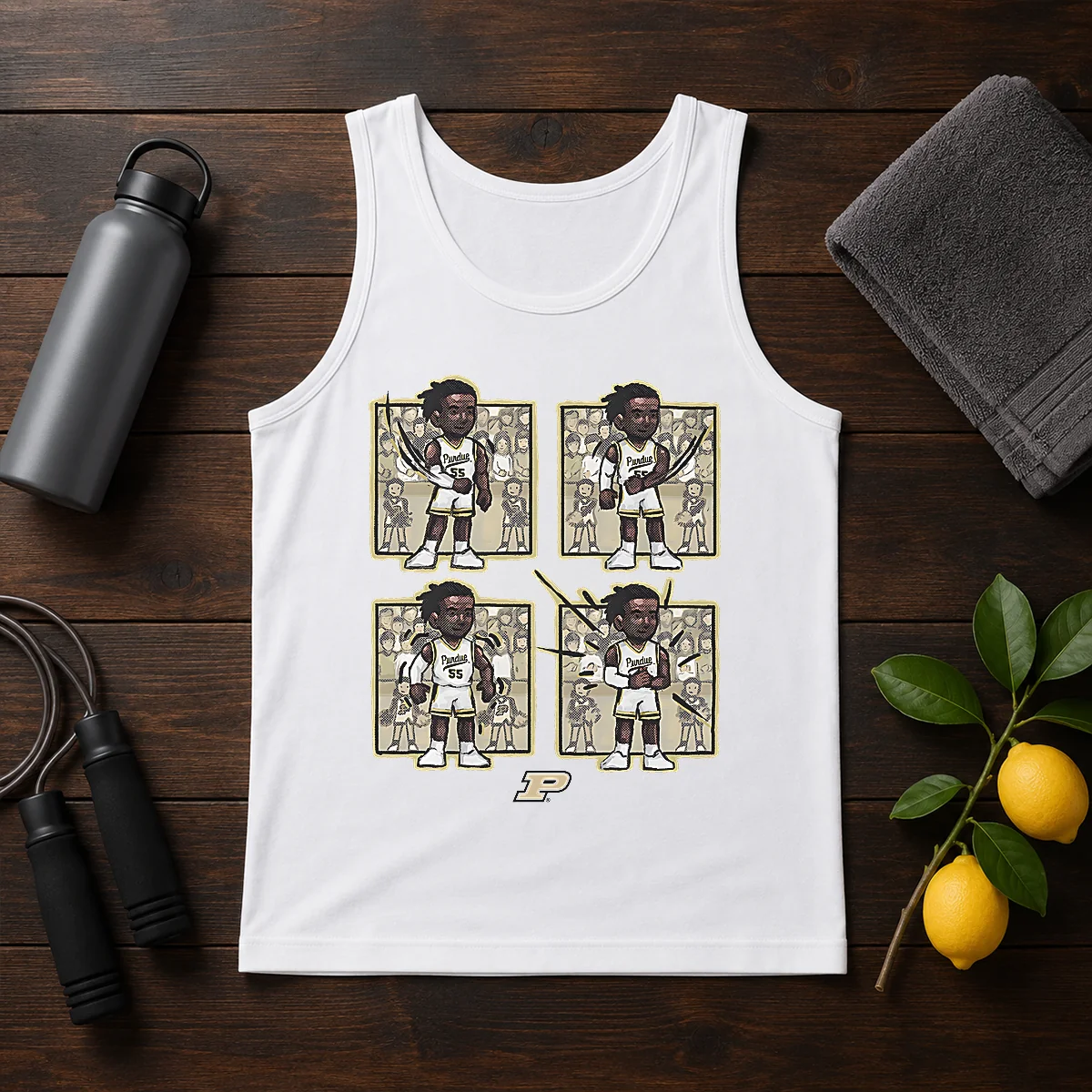 Top Basketball Purdue The Lance Dance Lance Jones Shirt - Image 3