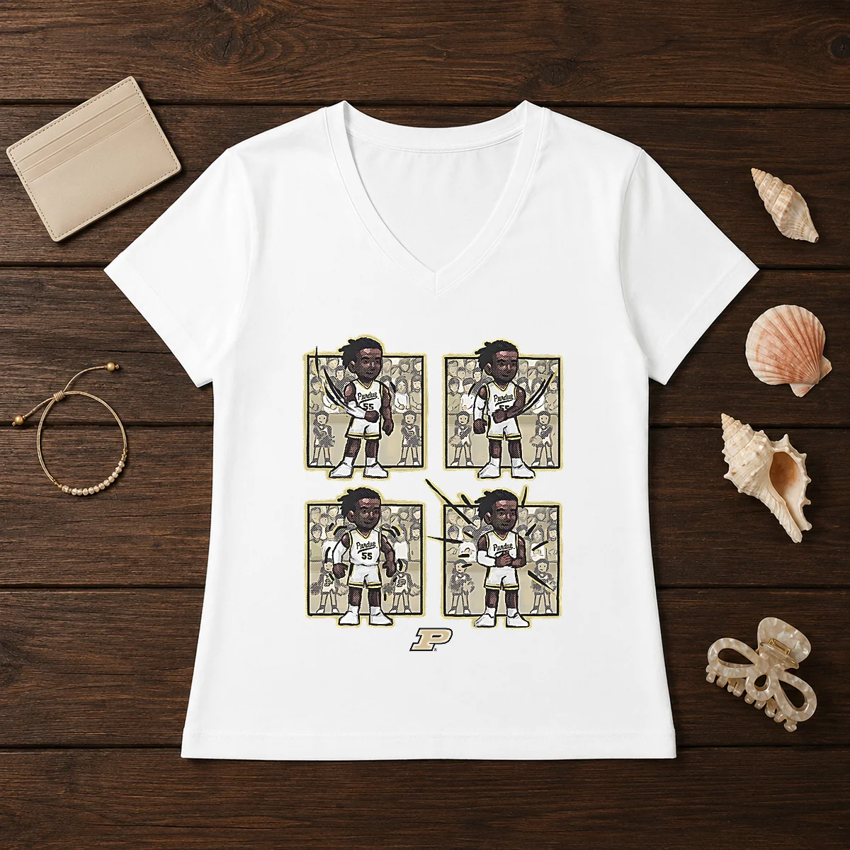 Top Basketball Purdue The Lance Dance Lance Jones Shirt - Image 2