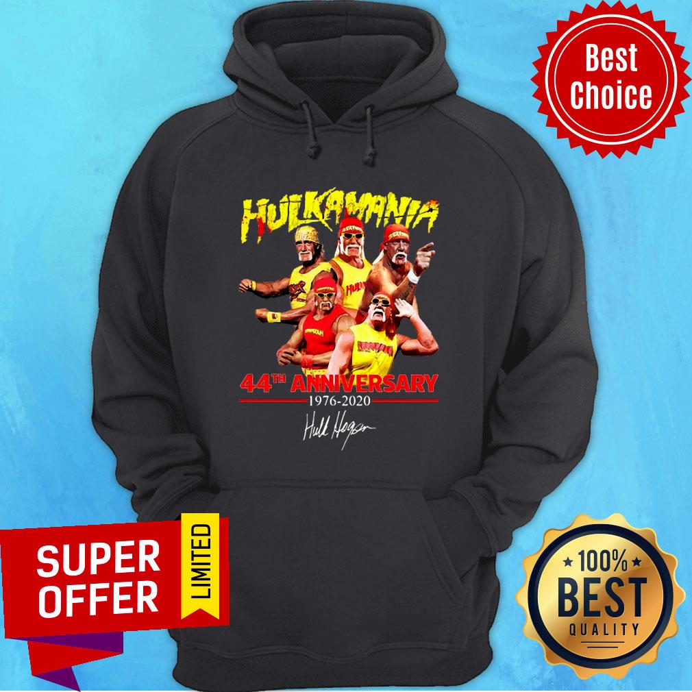 Hulkamania 44th Anniversary 1976 2020 Signature Shirt - Image 2
