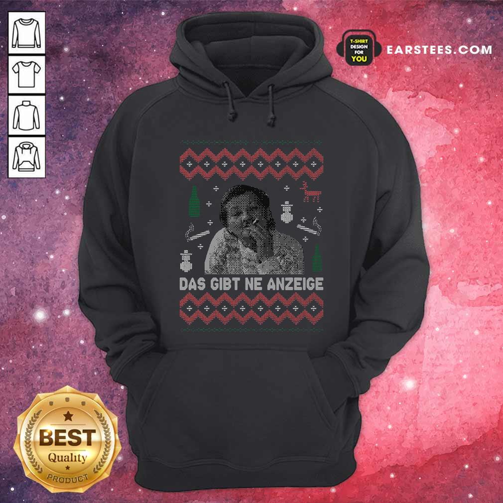 Nice Das Gibt Ne Anzeige Ugly Christmas Shirt