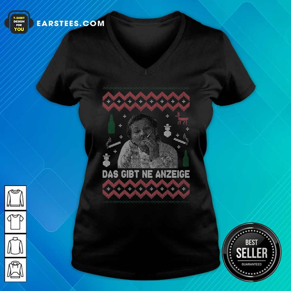 Nice Das Gibt Ne Anzeige Ugly Christmas Shirt - Image 2