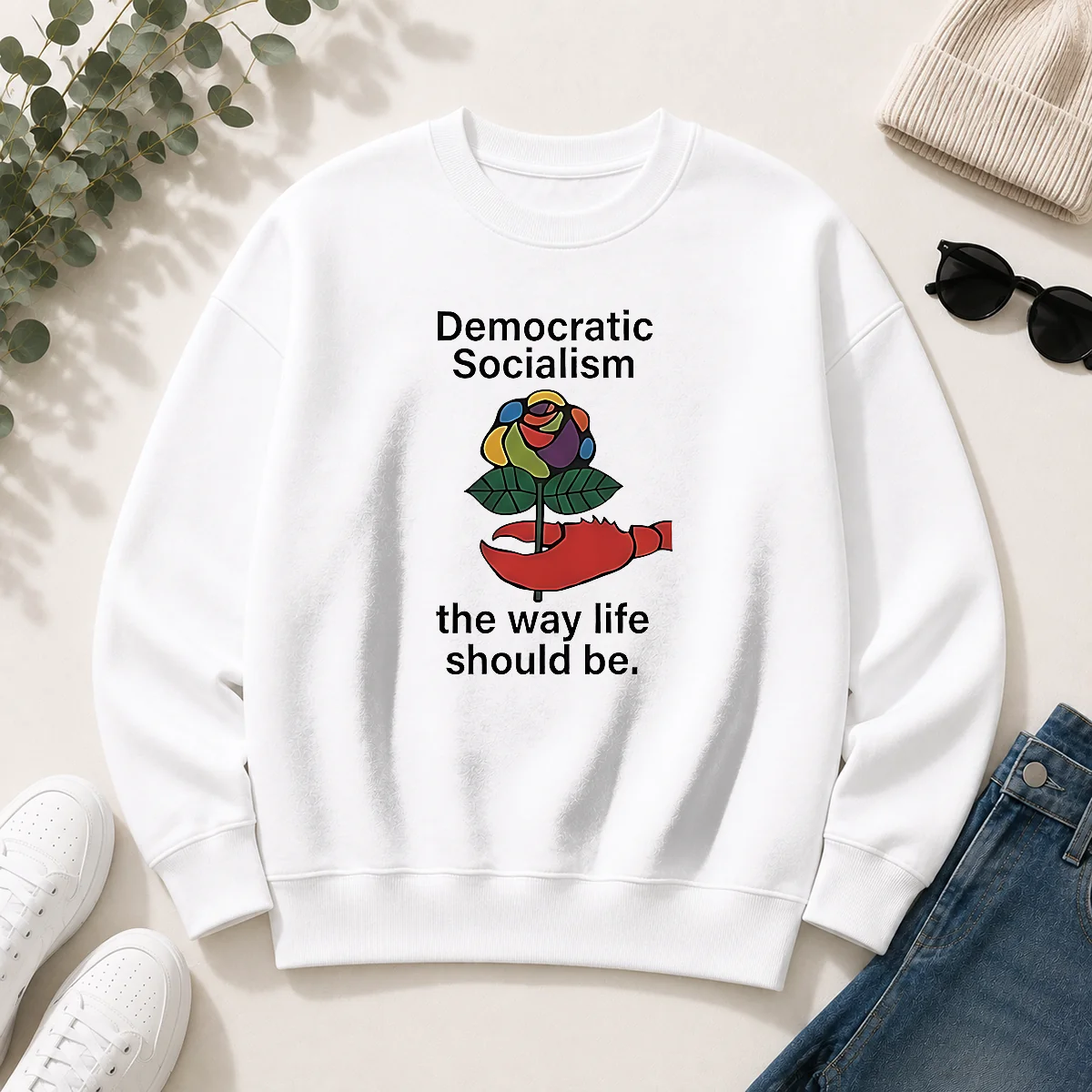 Hot Democratic Socialism The Way Life Should Be Shirt - Image 5