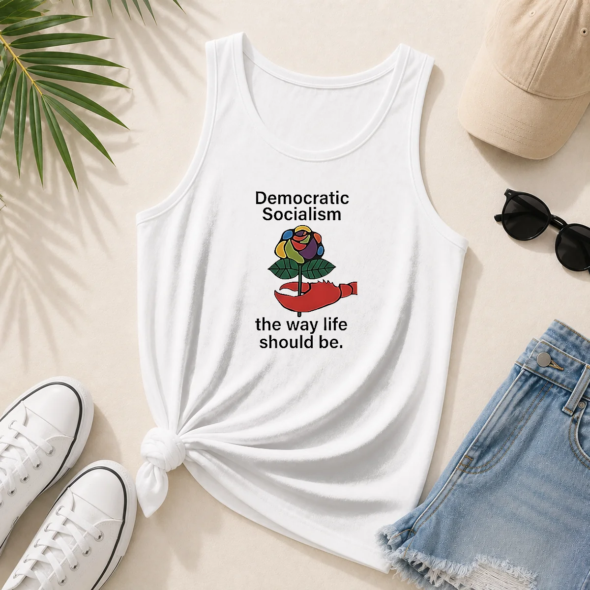 Hot Democratic Socialism The Way Life Should Be Shirt - Image 6