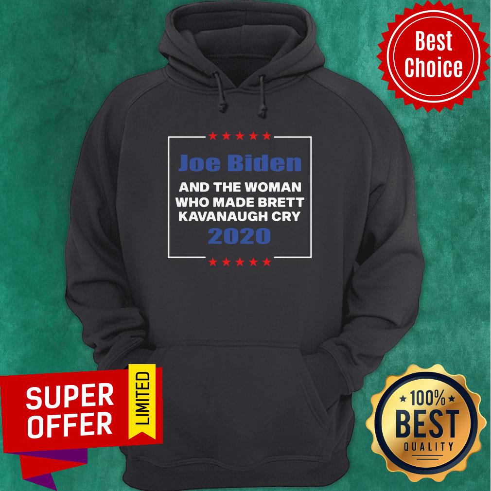 Joe Biden And The Woman Who Made Brett Kavanaugh Cry 2020 Shirt - Image 3