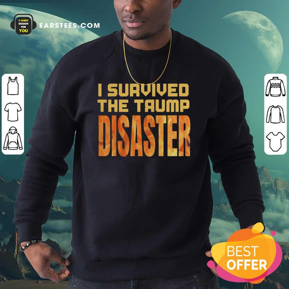 Pretty I Survived The Trump Disaster Election Shirt - Image 5