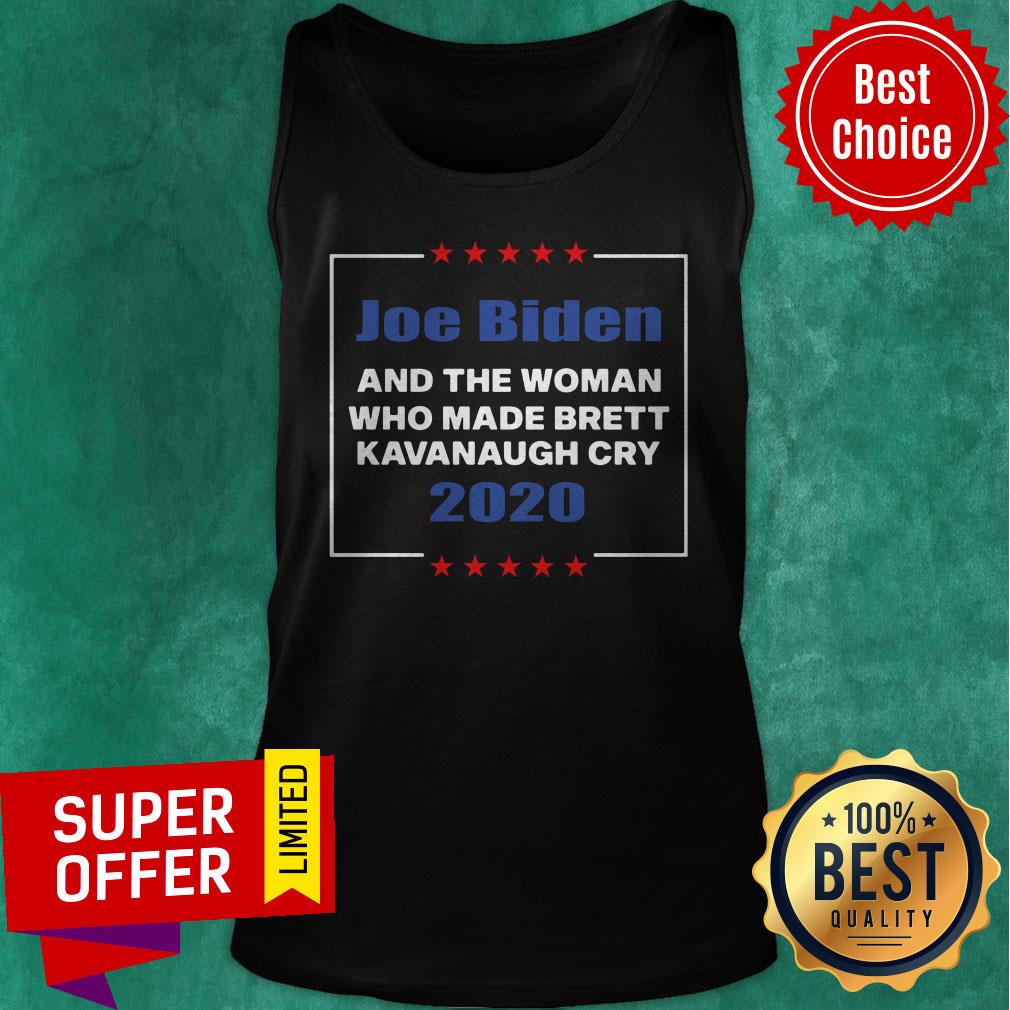 Joe Biden And The Woman Who Made Brett Kavanaugh Cry 2020 Shirt - Image 5