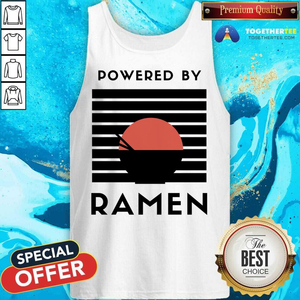 Powered By Ramen Japanese Anime Noodles Shirt - Image 2