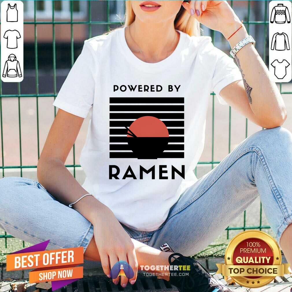 Powered By Ramen Japanese Anime Noodles Shirt - Image 5