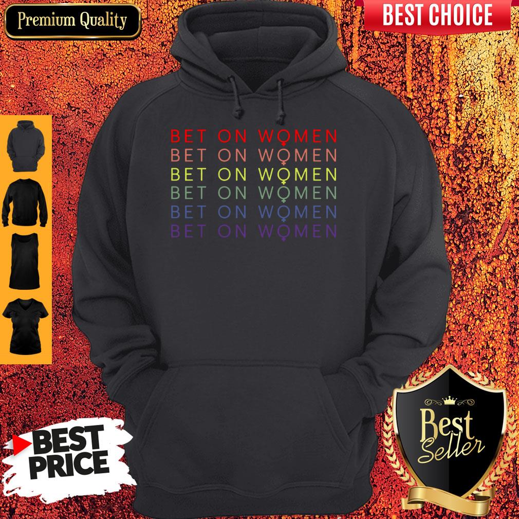Official LGBT Bet On Women Shirt - Image 2