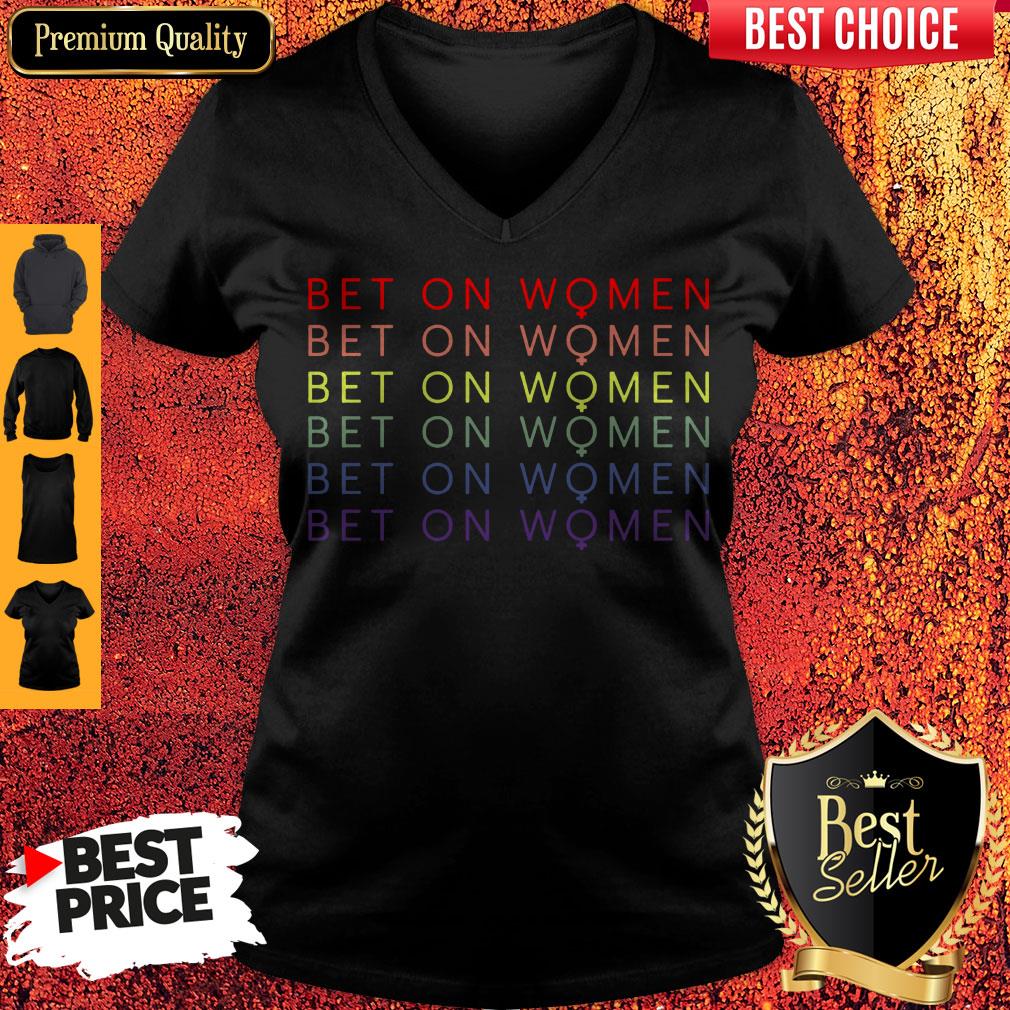 Official LGBT Bet On Women Shirt - Image 3