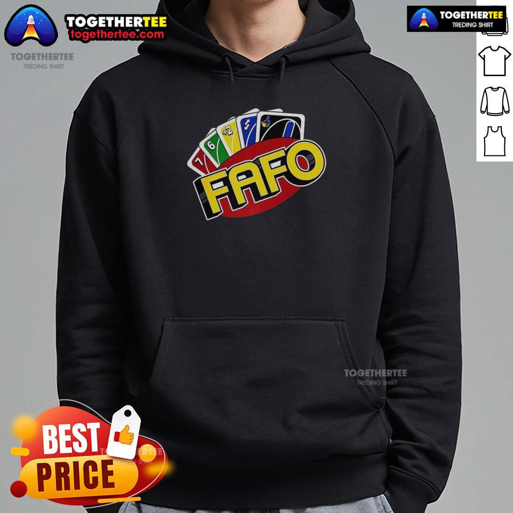 Good FAFO Wild Card Parody T-Shirt - Image 2