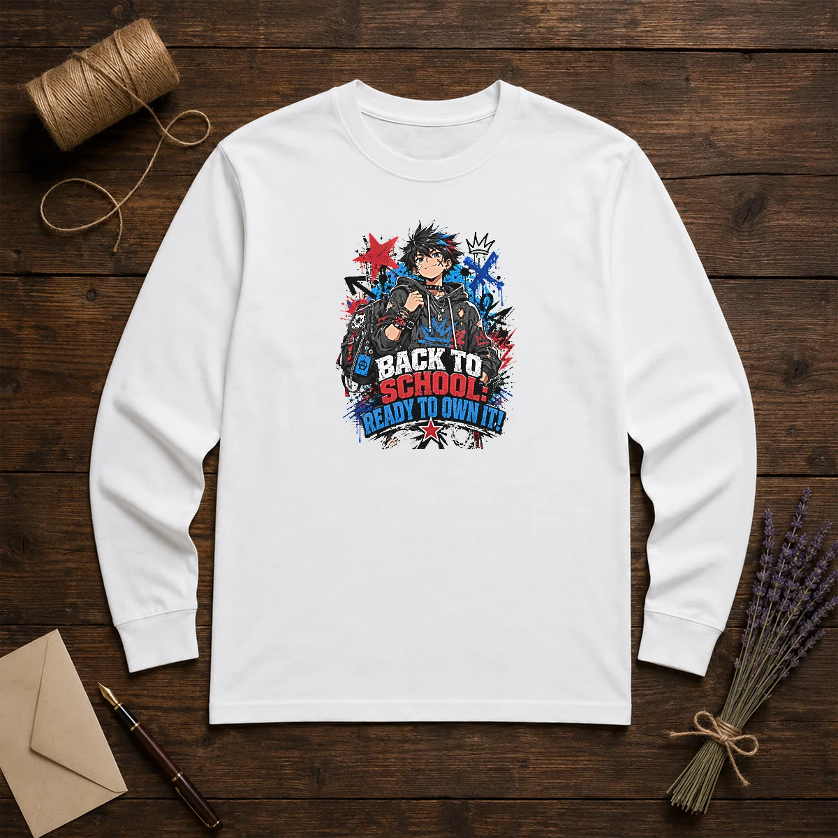 Good Back To School Pride Anime Streetwear Shirt - Image 5