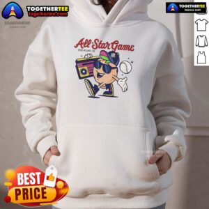 Alternative view of Nice MLB All-Star Game 2025 Atlanta GA Mascot T-Shirt