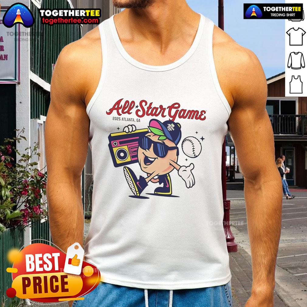 Nice MLB All-Star Game 2025 Atlanta GA Mascot T-Shirt - Image 4