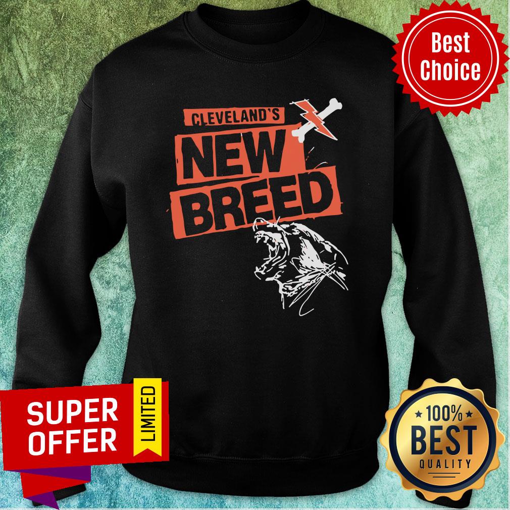 Awesome Cleveland Football New Breed Shirt - Image 5