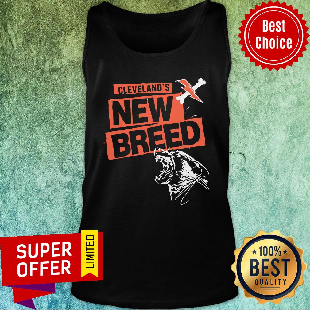 Awesome Cleveland Football New Breed Shirt - Image 4
