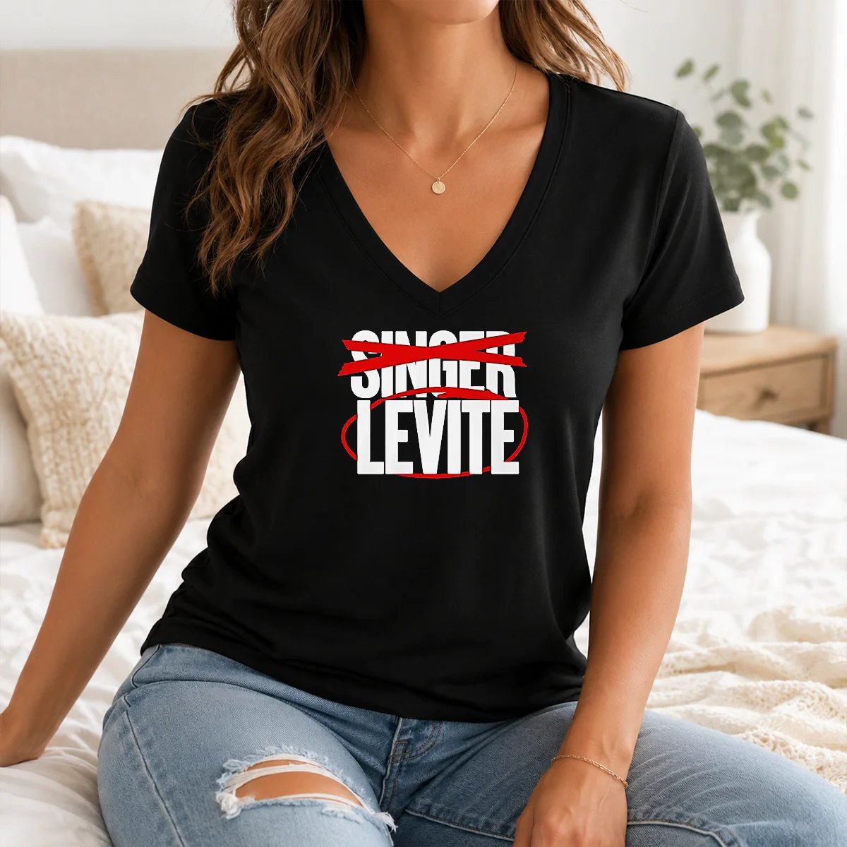 Hot Original Not Singer Levite Shirt - Image 2