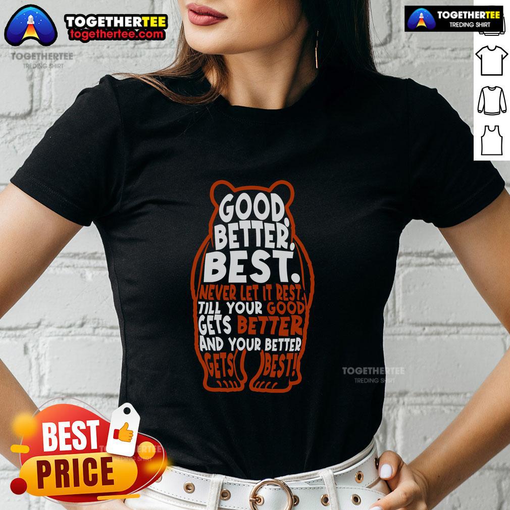 Funny Better Best Bears Sports Football T-Shirt - Image 3