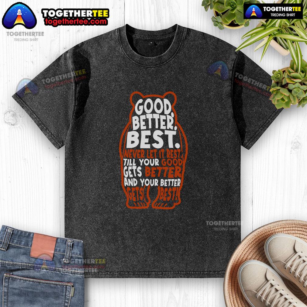 Funny Better Best Bears Sports Football T-Shirt - Image 6