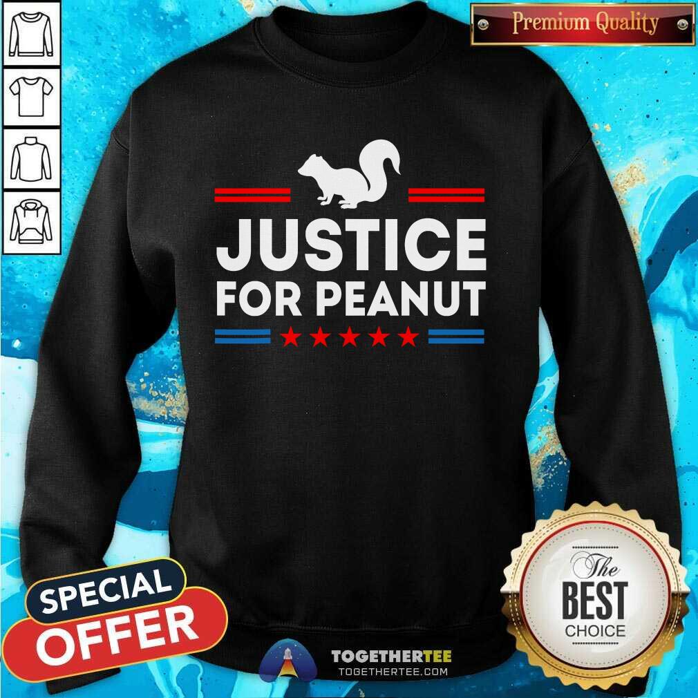 Hot Justice For Peanut The Squirrels T-Shirt - Image 4