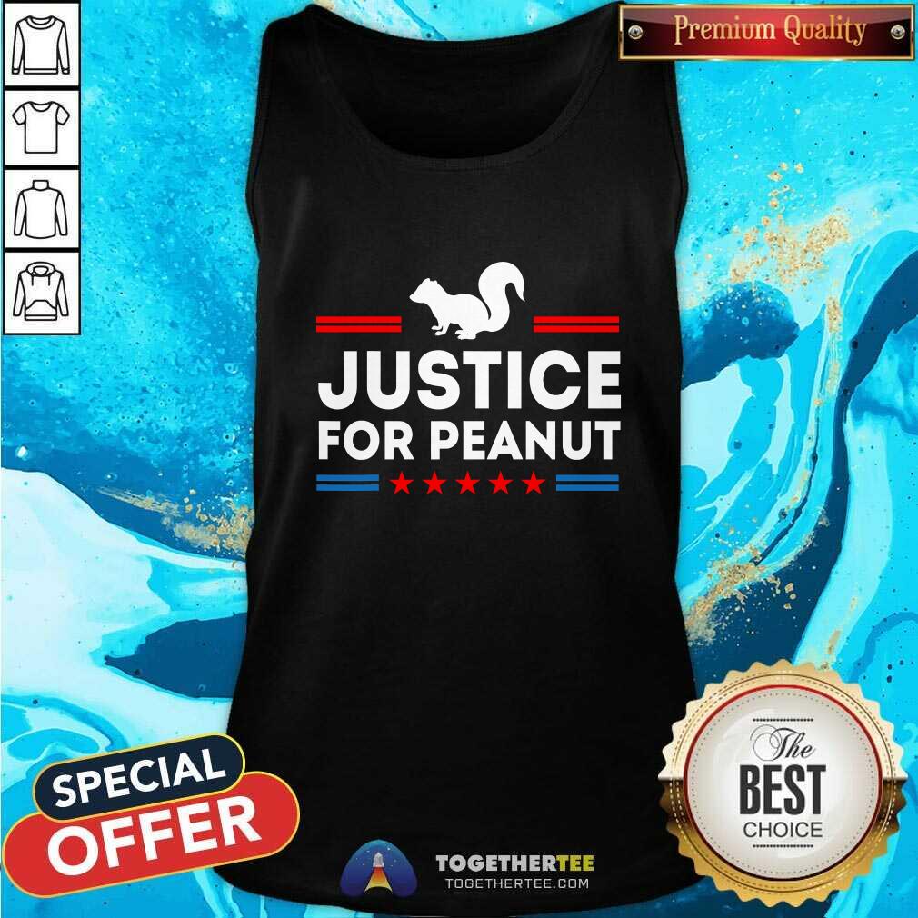 Hot Justice For Peanut The Squirrels T-Shirt - Image 3