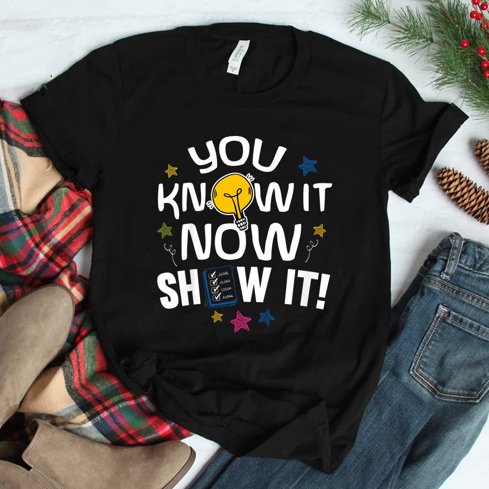 Motivation Test Day Testing Shirt