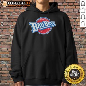 Alternative view of Official Detroit Pistons Basketball Bad Boys 2026 Logo T-Shirt