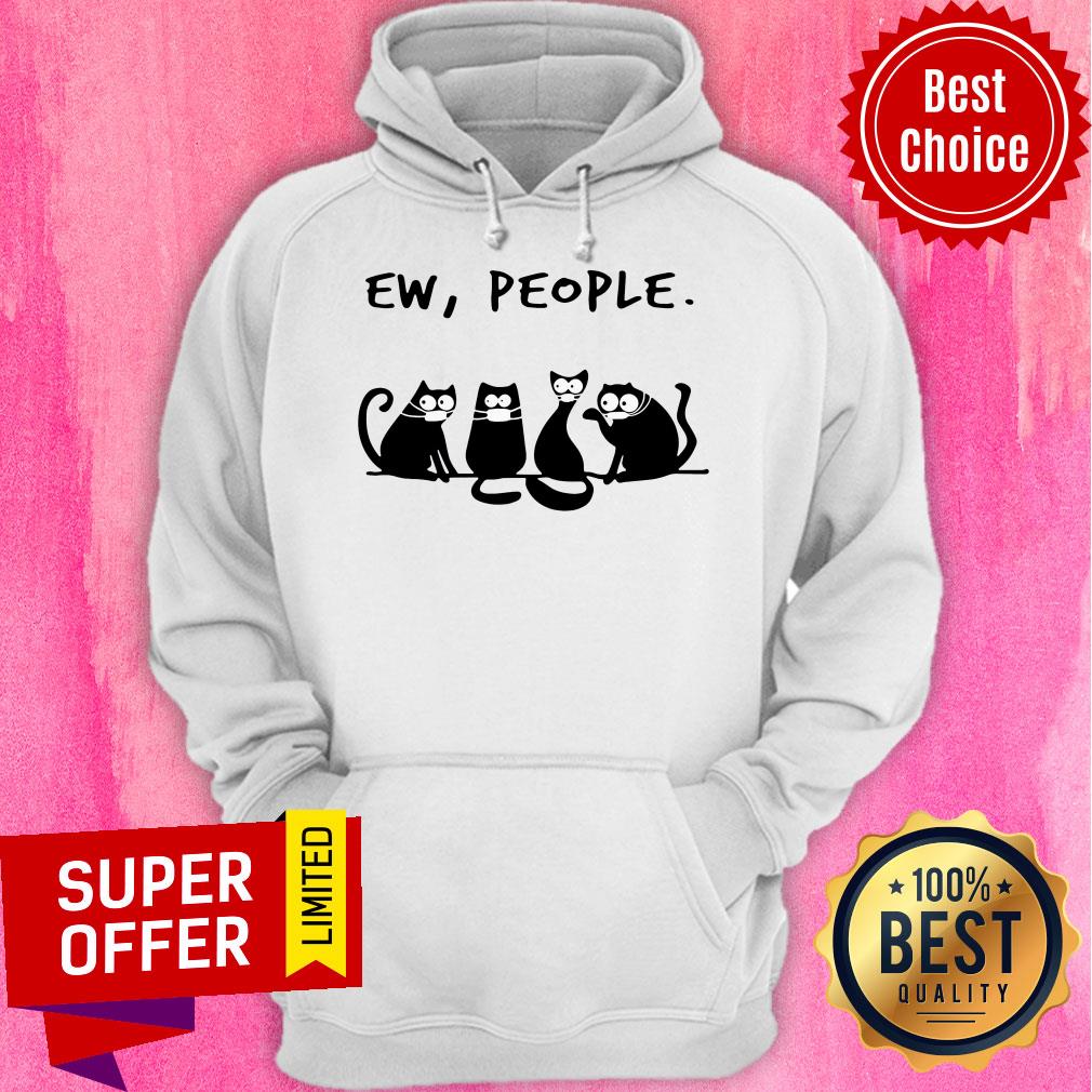 Funny Mask Black Cat Ew People Shirt - Image 3