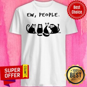 Funny Mask Black Cat Ew People Shirt