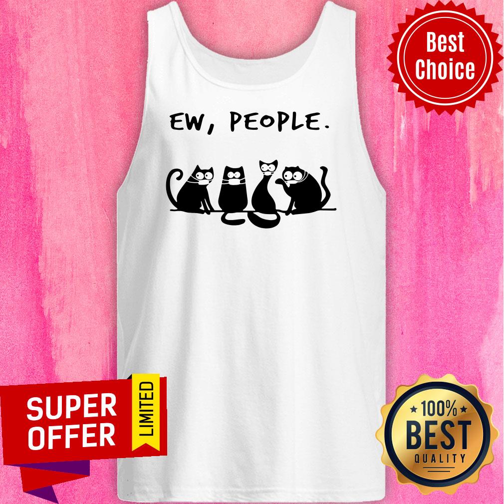 Funny Mask Black Cat Ew People Shirt - Image 5
