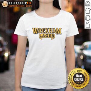 Alternative view of Awesome Wrexham Lager T-Shirt