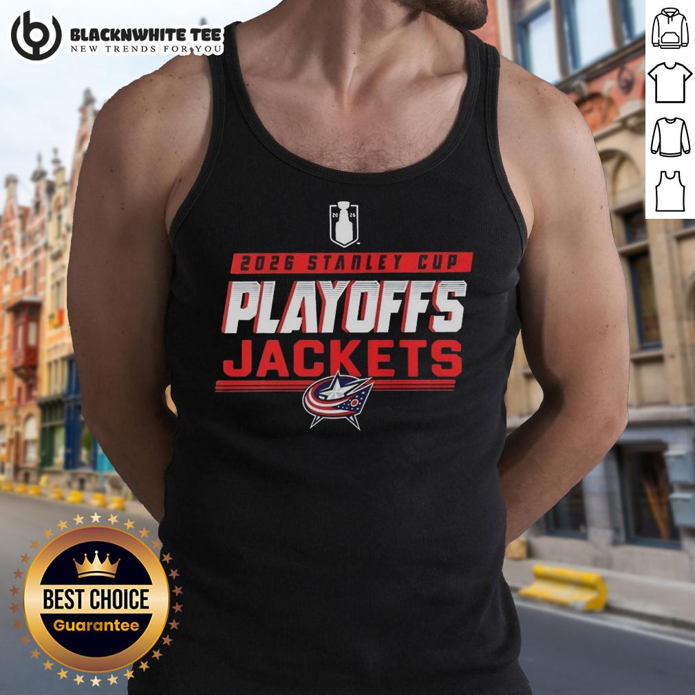Good Columbus Blue Jackets NHL 2026 Stanley Cup Playoffs T-Shirt - Image 4