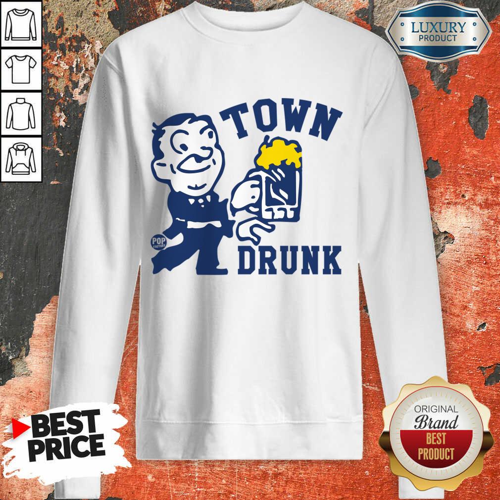 Town Drunk Beer Shirt - Image 5