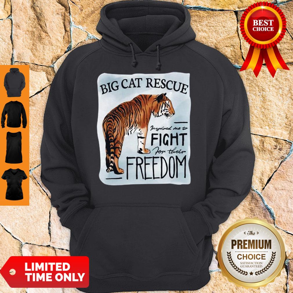 Official Tiger King Big Cat Rescue Inspired Me To Fight For Freedom Shirt - Image 3