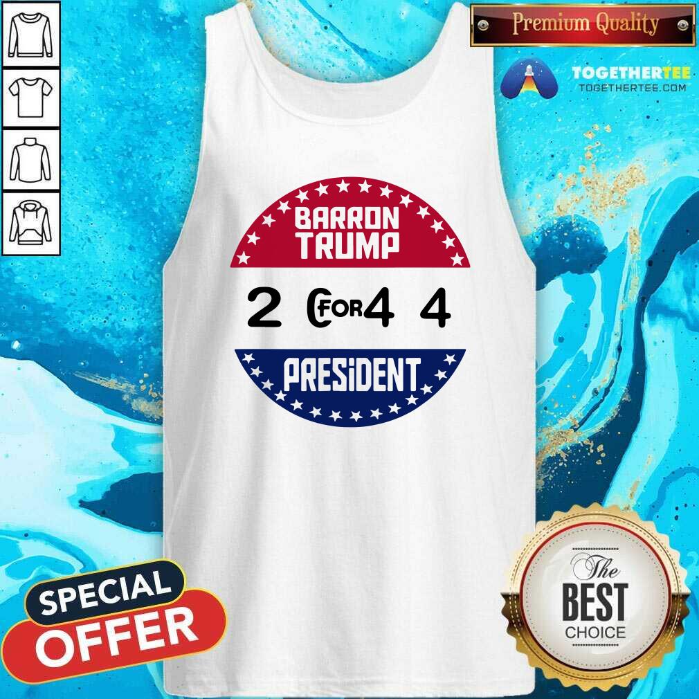 Cool Barron Trump For President 2044 Shirt - Image 4