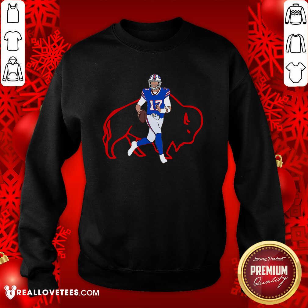 Love Josh Allen Buffalo Bills Shirt - Image 3