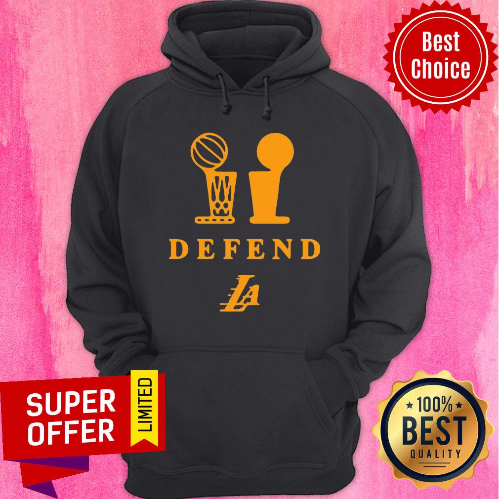 Top Lebron Lakers Trophy Defend Shirt - Image 2