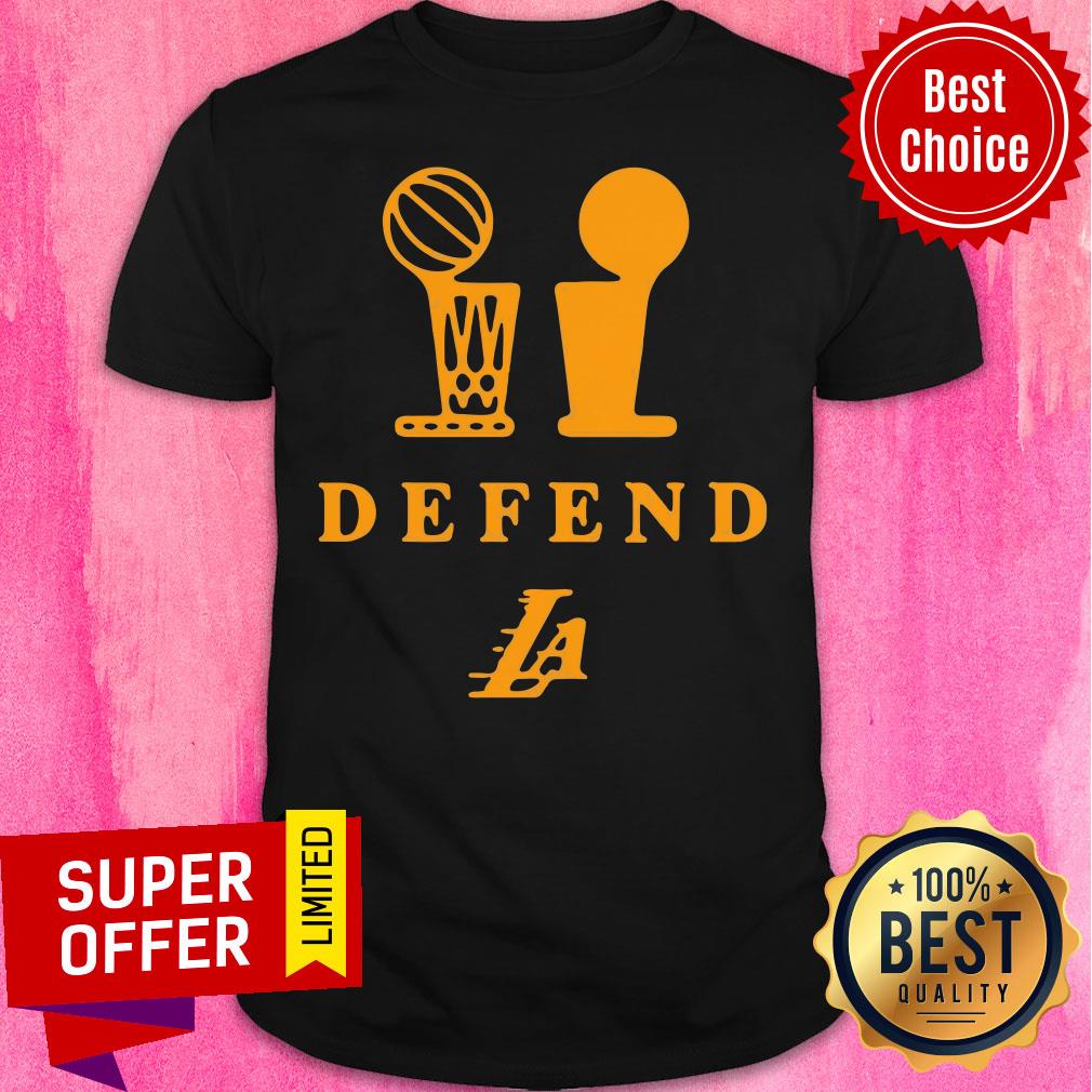 Top Lebron Lakers Trophy Defend Shirt