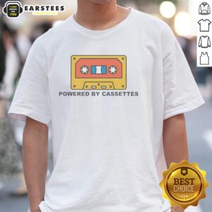 Nice Powered By Cassettes T-Shirt