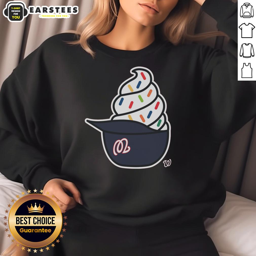 Nice Washington Nationals Ice Cream T-Shirt - Image 5