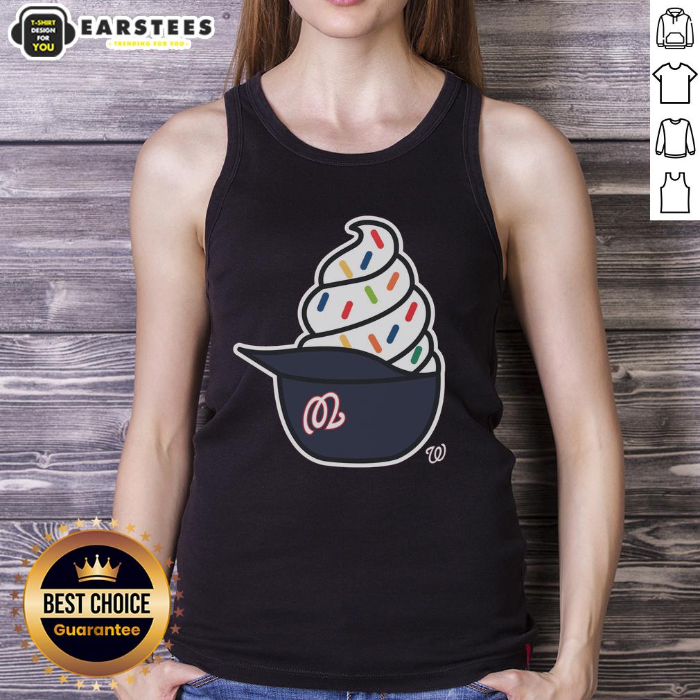 Nice Washington Nationals Ice Cream T-Shirt - Image 4