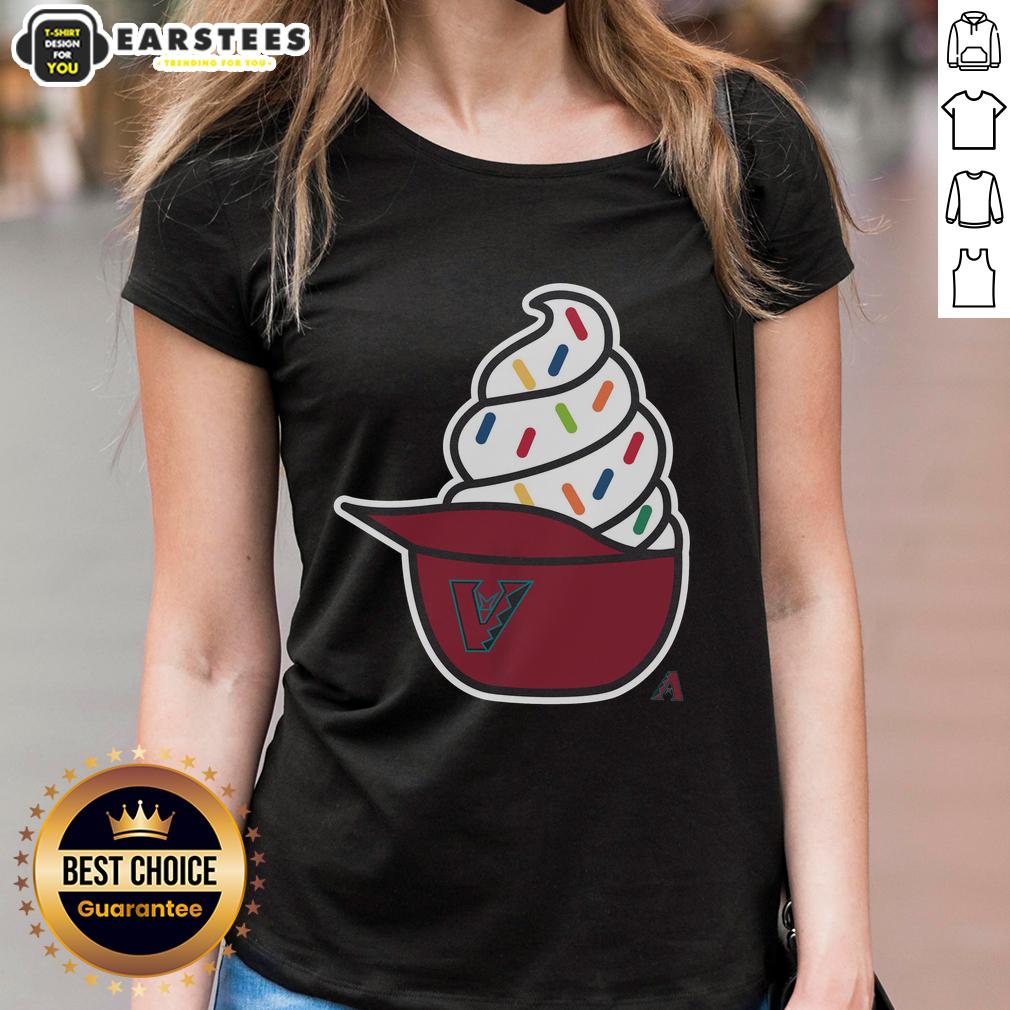 Official Arizona Diamondbacks Ice Cream T-Shirt - Image 3