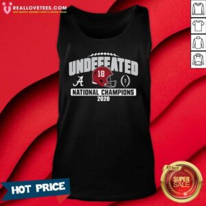 Alternative view of Top Alabama Crimson Tide Blue 84 College Football Playoff 2020 National Champions Undefeated Oversized Shirt